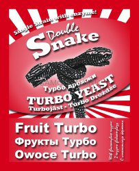 Дрожжи спиртовые Double Snake Fruit Turbo 50г.